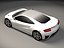 Acura NSX lowpoly