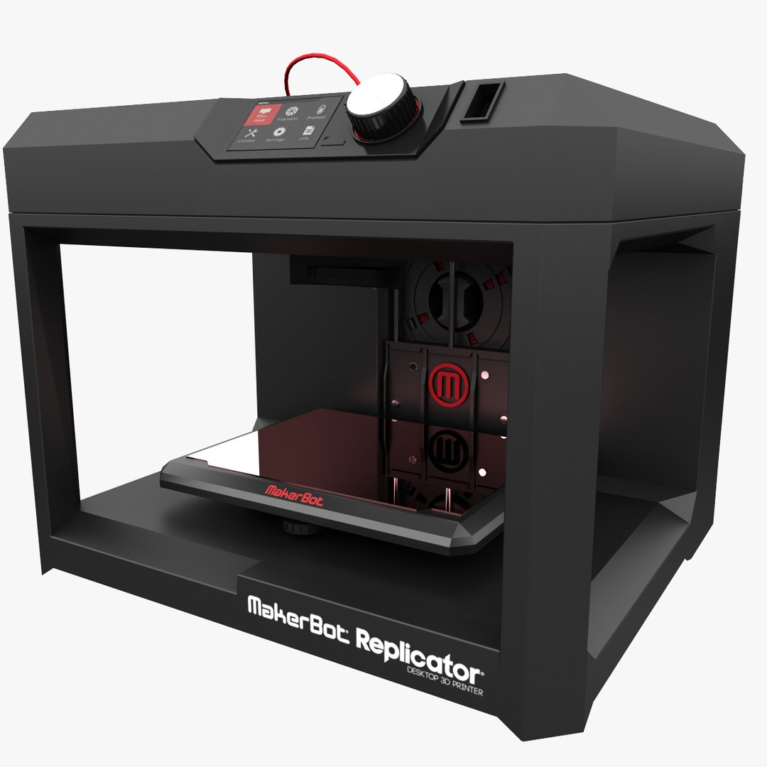 Makerbot Replicator 5th Gen 3d Model