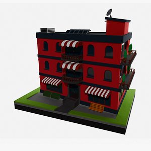 Low Poly Build 3D model