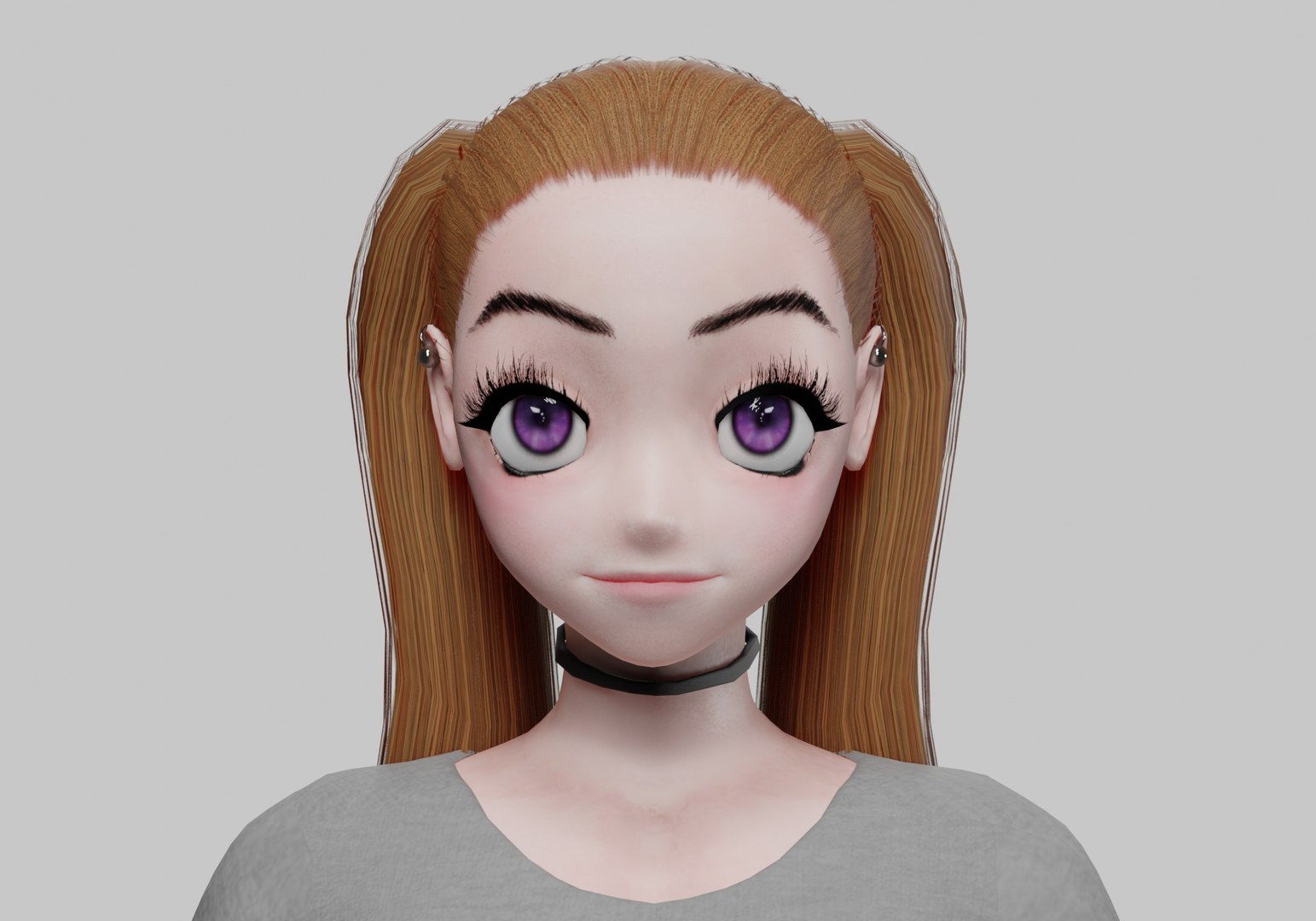 Cool Basic Girl V23681 3D Model - TurboSquid 2270402