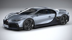 Bugatti Chiron Profilee 2022 3D model