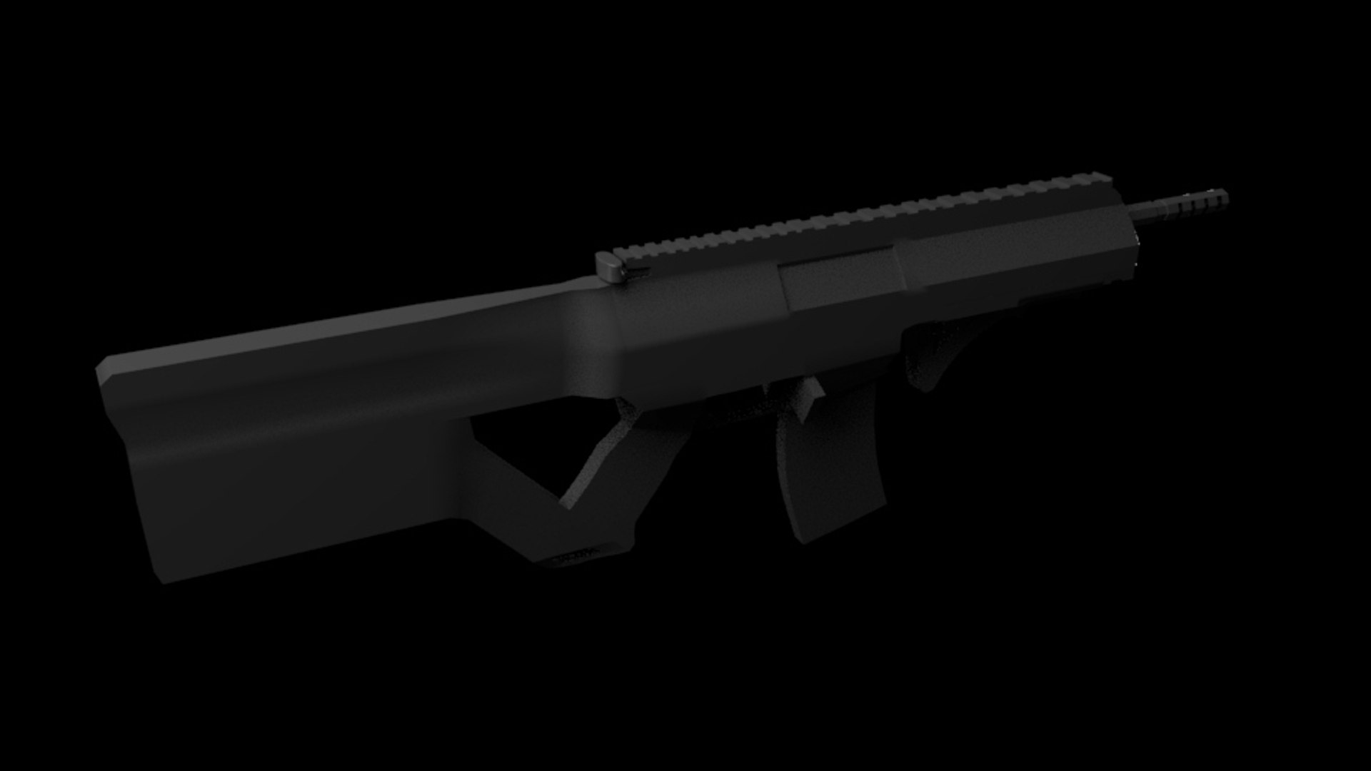 Free 3D Automatic Rifle Model - TurboSquid 1413377