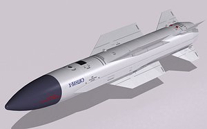 kh-58ushke missile 3d max