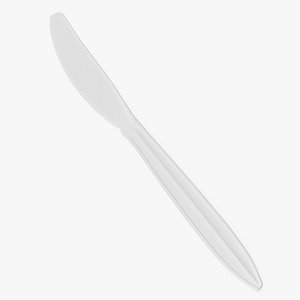 Realistic Plastic Knife model