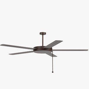 Wooden ceiling fan