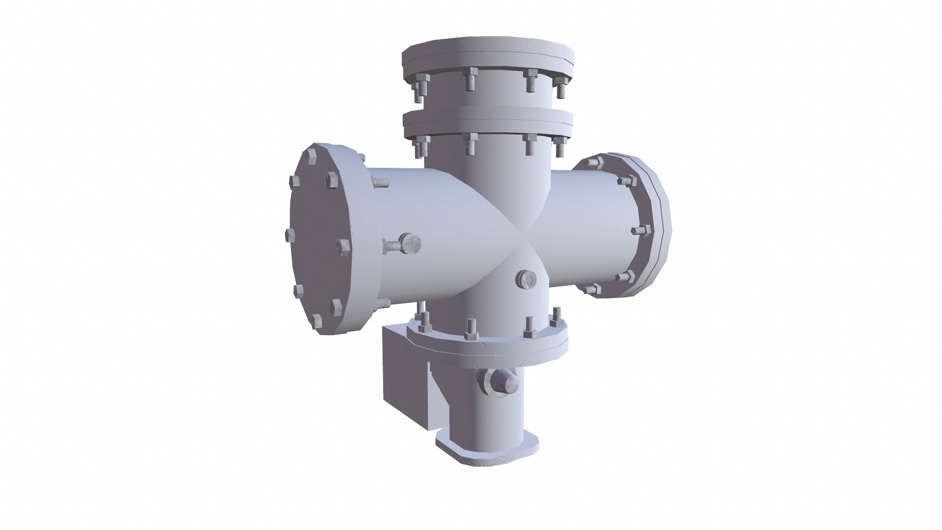 Flange Model - TurboSquid 2340439