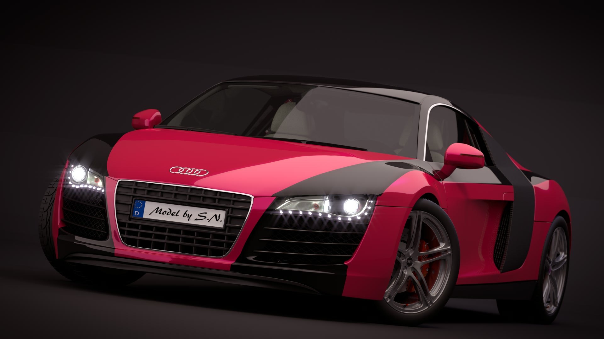Obj Audi R8 Car