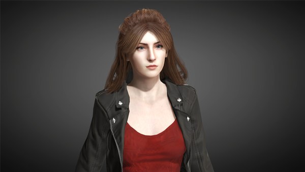 AAA Realistic Female Character 12 3D