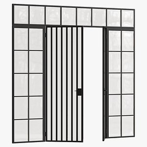 3D Hinged partition