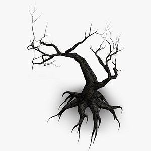 12 Dead Trees in Four Texture Options 3D model
