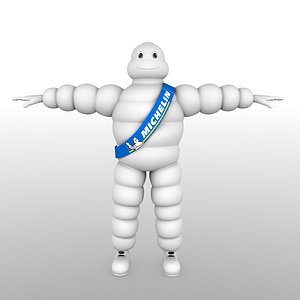 Michelin Mascot 3D model