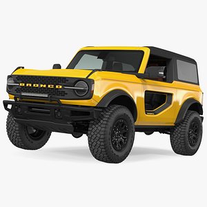 Ford Bronco 2021 Two Door 4X4 3D model