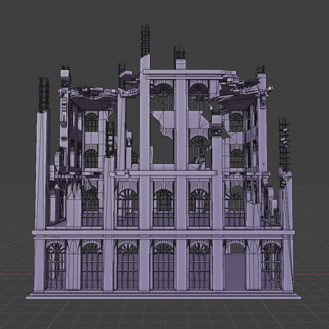 3D destroyed building architectural model https://p.turbosquid.com/ts-thumb/Zz/6EF2jJ/6dmfojV7/9/jpg/1594666907/1920x1080/fit_q87/2f57385d8548e928c799c2f9481defad3741f509/9.jpg
