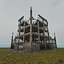 РАЗРУШЕННЫЕ ЗДАНИЯ БРОШЕННЫЕ УПАКОВКИ