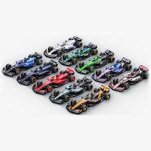 Formula 1 Season 2025 Race Car Collection