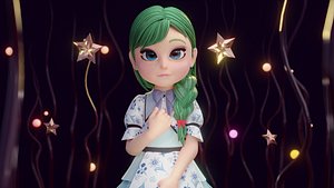 Little Girl - Fully Rigged