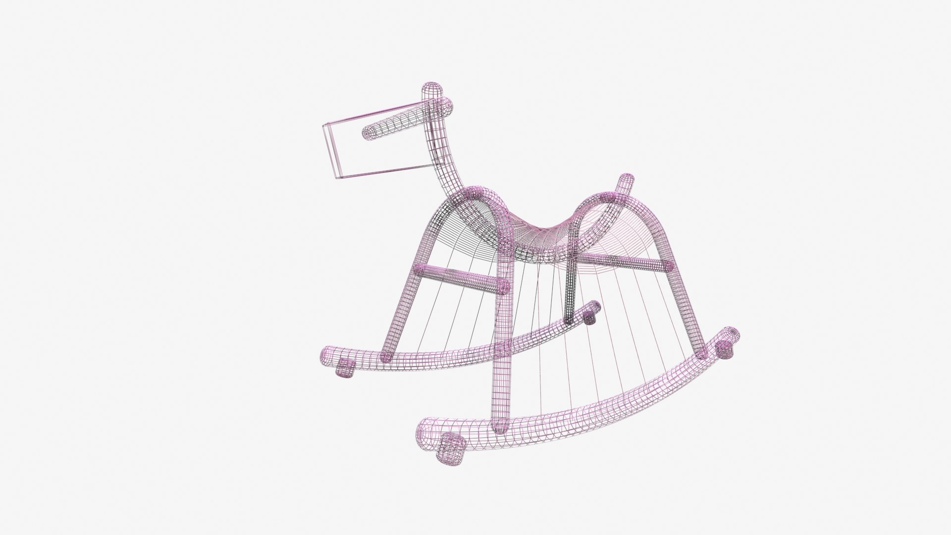 3D Rocking horse toy https://p.turbosquid.com/ts-thumb/Zz/ERrhn8/FO/rockinghorsecameraviewwire/jpg/1676943708/1920x1080/fit_q87/96429b82a7080353ac2e4f4490cf19ff842a5a89/rockinghorsecameraviewwire.jpg