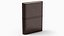 Leather Book 3D model