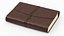 Leather Book 3D model