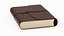 Leather Book 3D model
