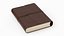 Leather Book 3D model