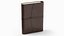 Leather Book 3D model
