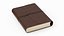 Leather Book 3D model