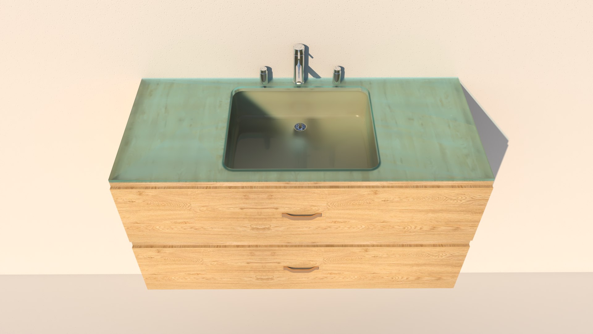 Modern Bathroom Sink - Sketchup Pro 2021 Vray 5 3D Model - TurboSquid ...