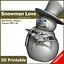Valentine 3D Printable - Snowmen also love!