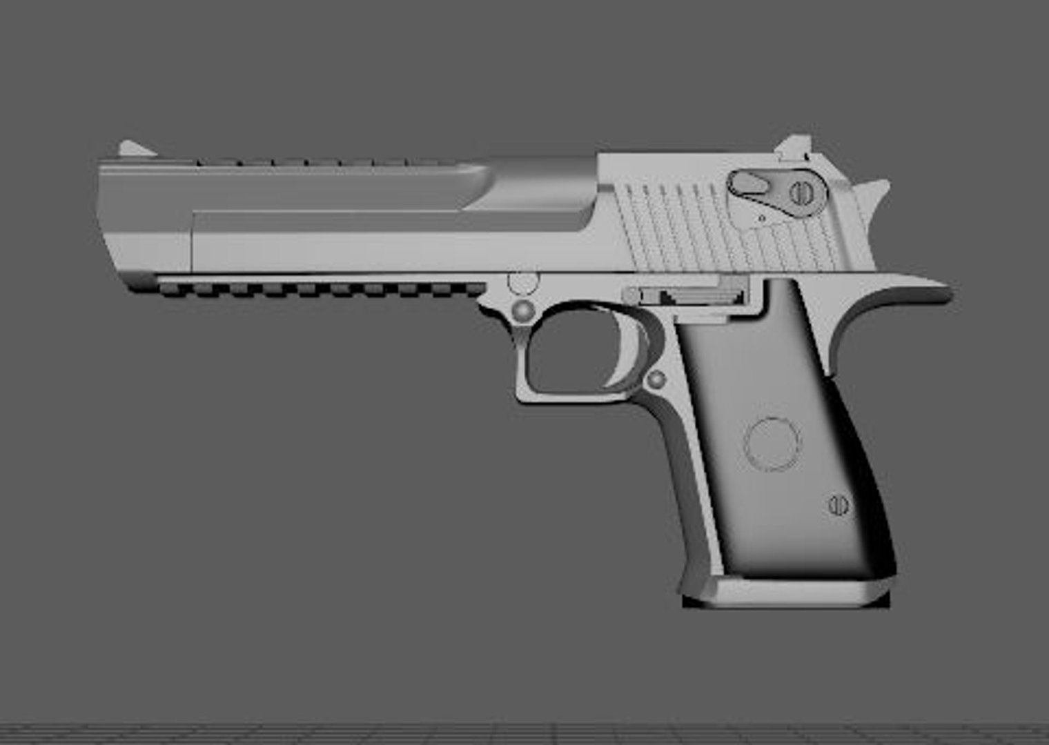 Deagle Desert Eagle Model - TurboSquid 1208195