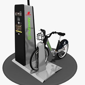3d hubway boston bixi