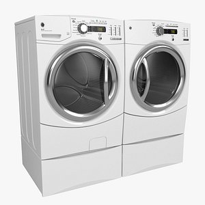 3d washer dryer model