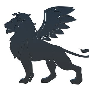 winged lion