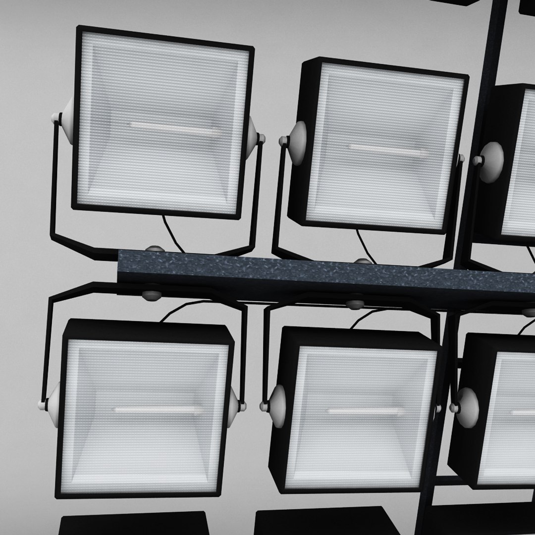 3d stadium lights box large