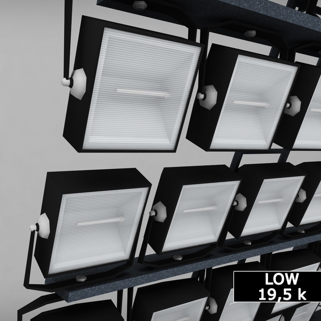 3d stadium lights box large