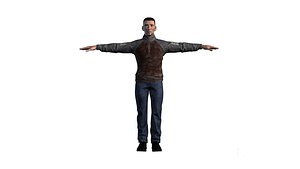 Man with black jackets