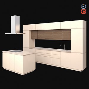 3D kitchen voxtorp