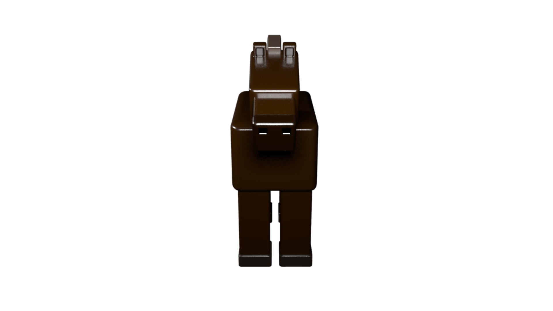 Cavalo Minecraft Modelo 3D - TurboSquid 1842572