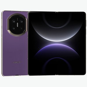 Huawei Mate X7 Phantom Purple 3D model