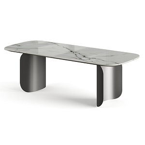 3D Miniforms Barry Rectangle Table by Alain Gilles model