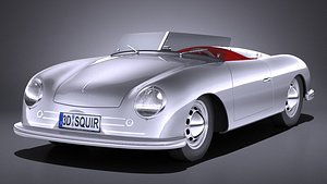 3d 3ds porsche 356 number