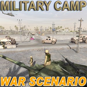 Military Camp - WAR Scenario (MAX)