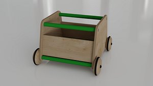 3D Ottawa Toy Storage Box by Made Design model