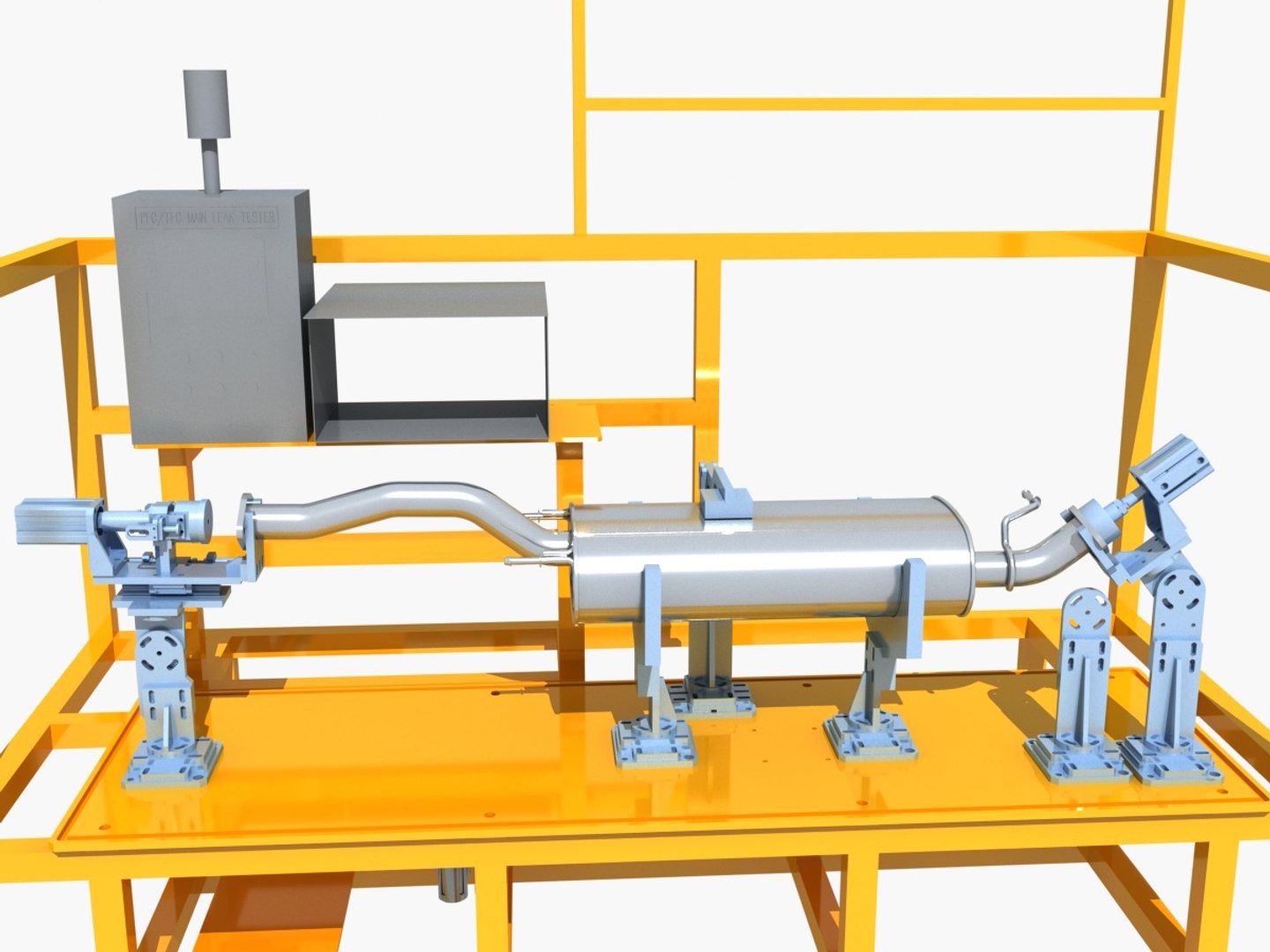 Industrial Equipment 50 - Automotive Exhaust Pipe Airtightness ...