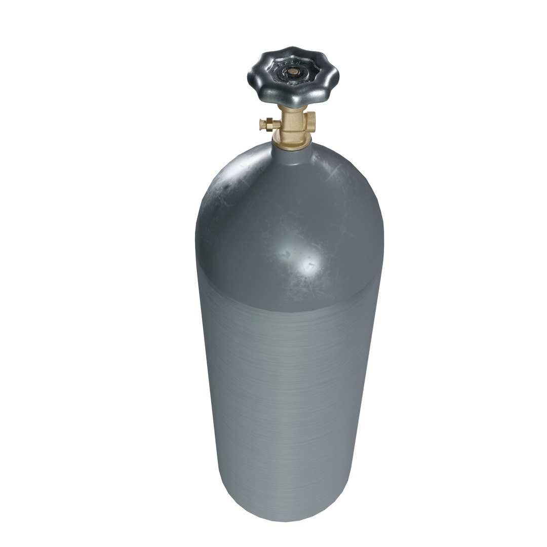 Nitro Nitrogen Tank 3D Model - TurboSquid 1644519