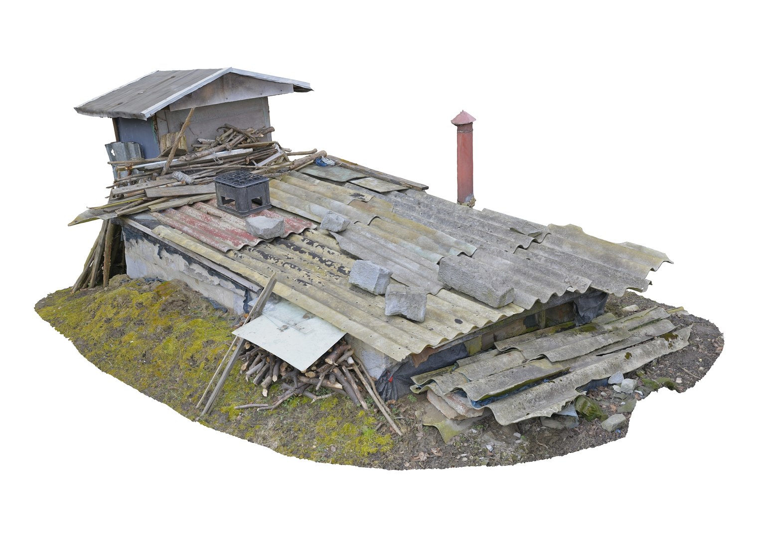 Slums Scan Model - TurboSquid 1712802