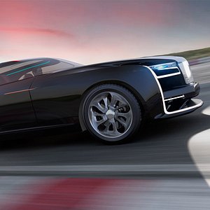 Concept Car R90 Diamond 2 3D model