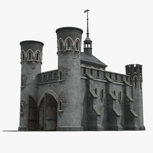 gothic outpost 3D model