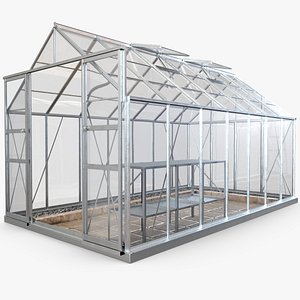 3D Garden Greenhouse with Rack