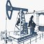 3d oil pump jack model